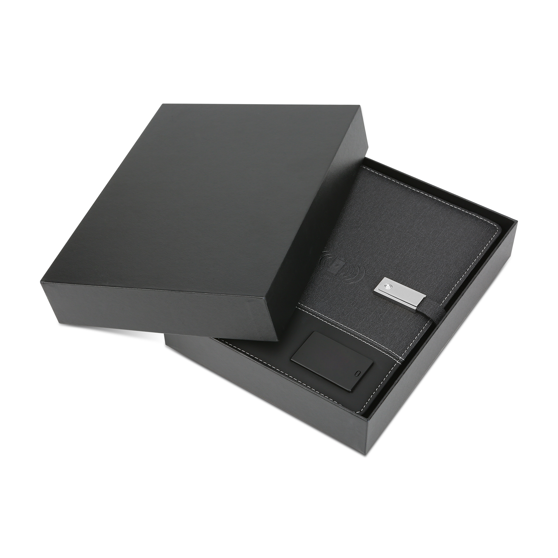 Executive 8000mAh Charging Portfolio With 16GB USB Drive 7