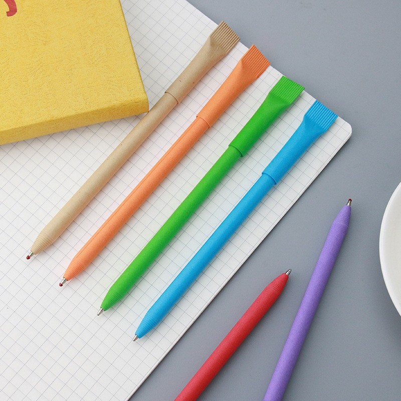 Recyclable Kraft Paper Ball Pen 6