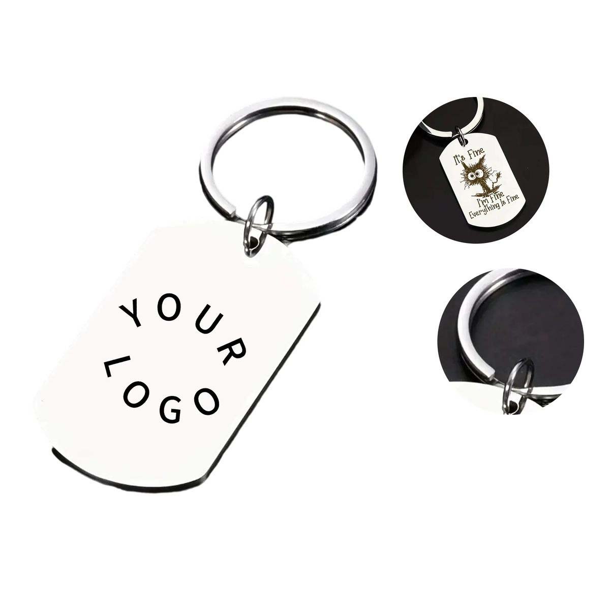 Compact Engravable Keychain for Personalization 4