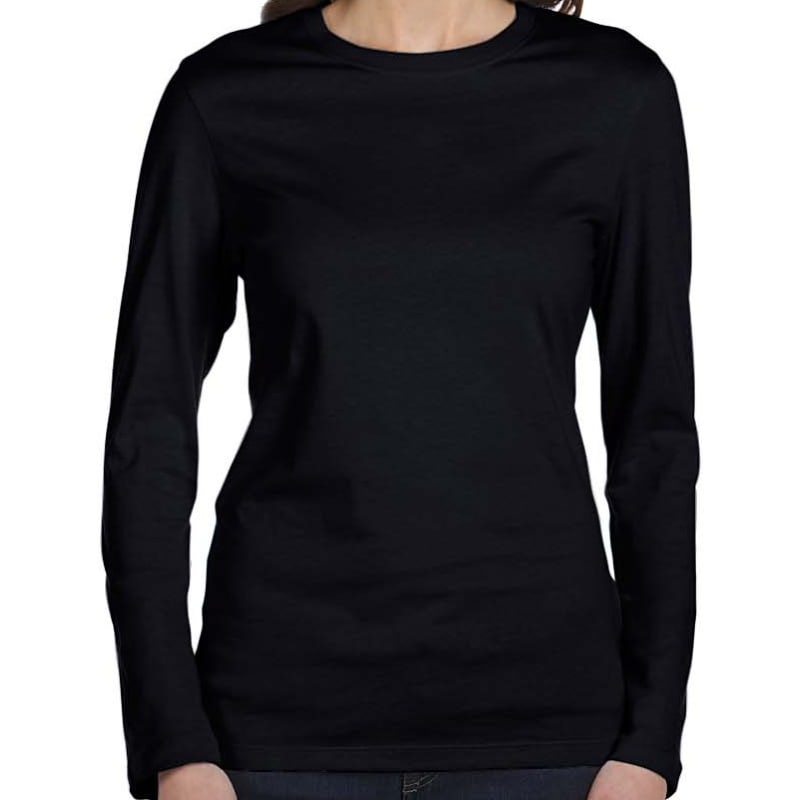 Bella Ladies Jersey Long-Sleeve T-Shirt 2