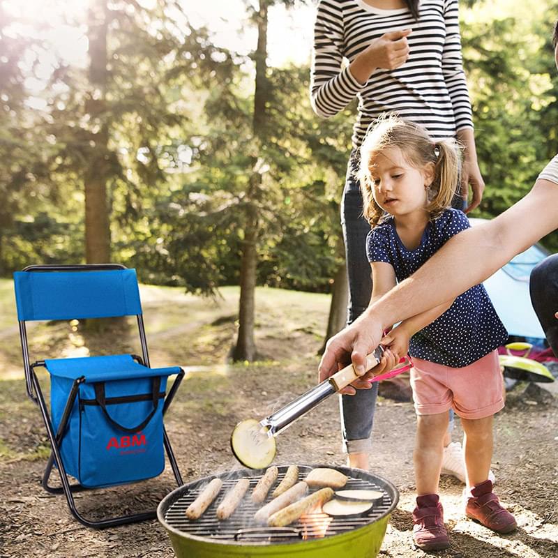 Folding Camping Picnic Chair with Storage Pouch 2