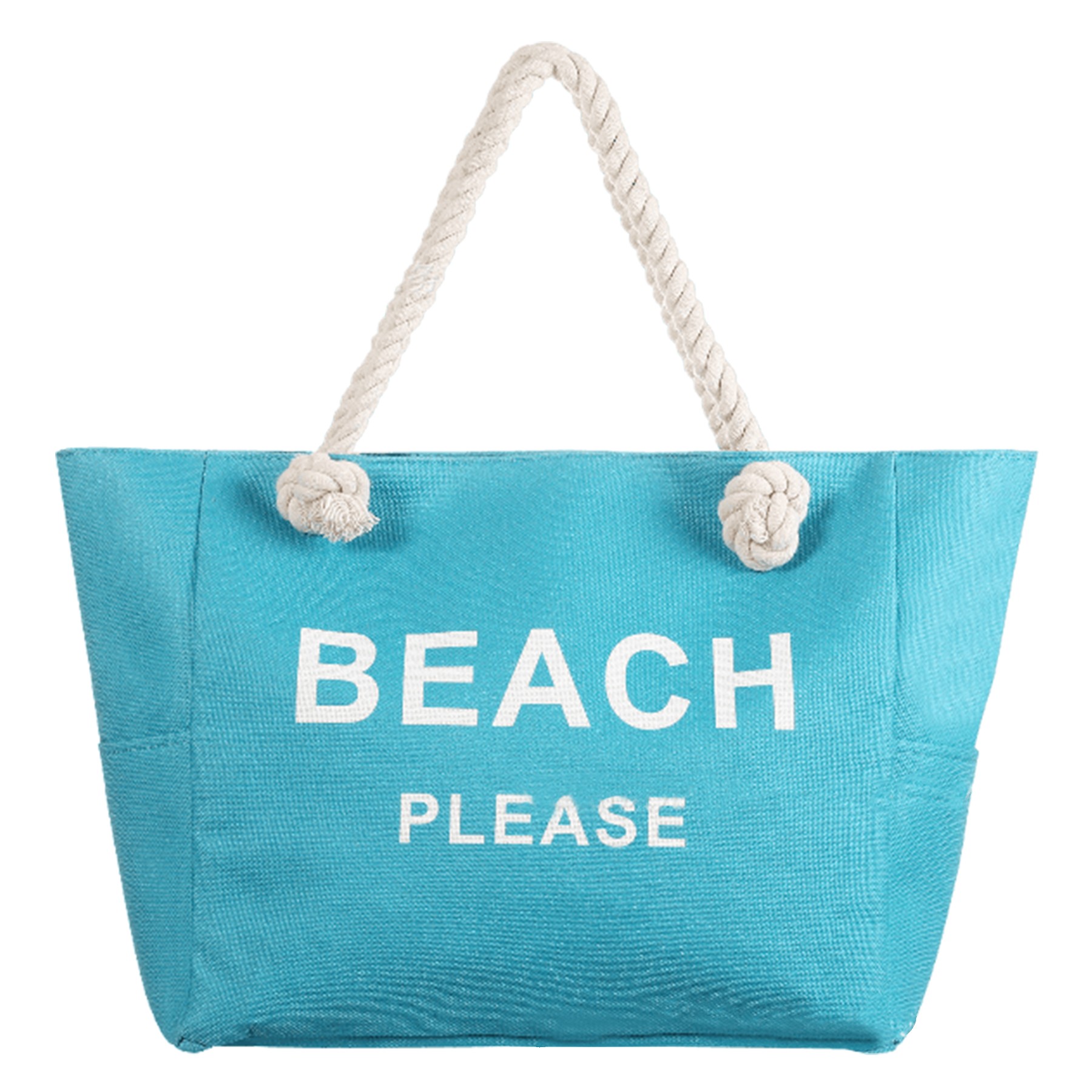 Large Canvas Beach Tote Bag, custom tote bag with logo imprint 6