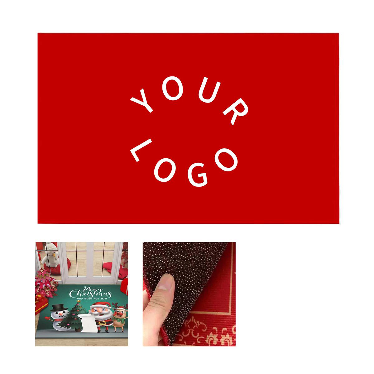 Festive Door Mat for Indoor or Outdoor Use 1