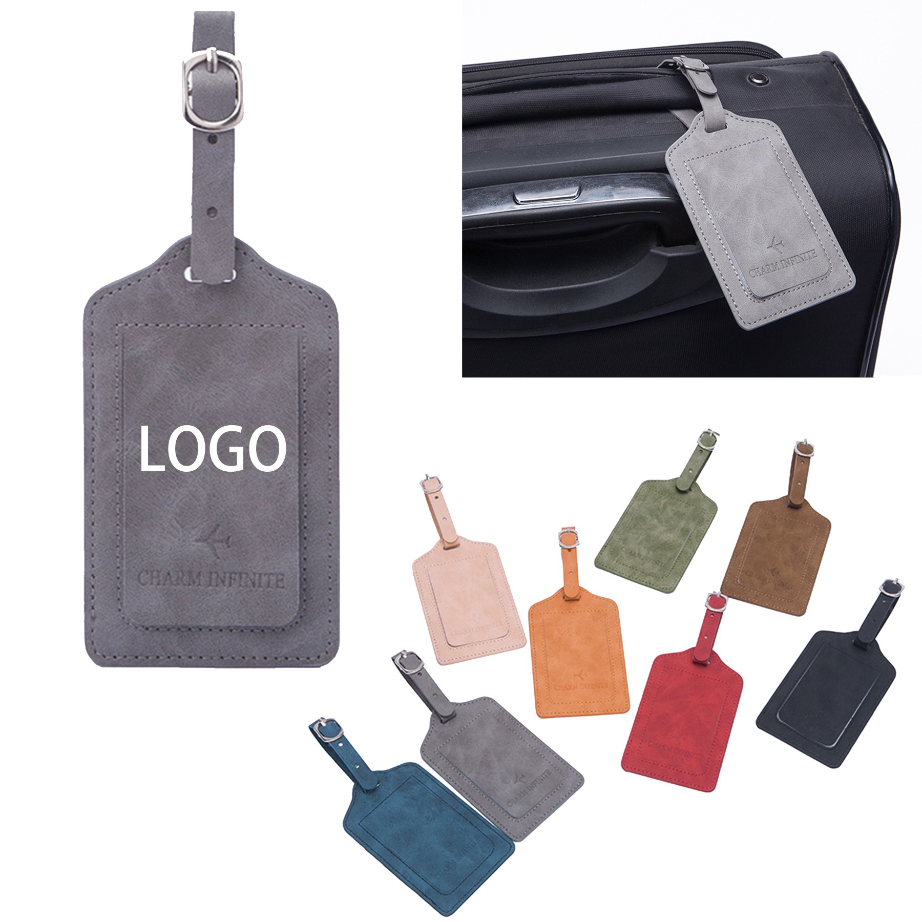 Leather Suitcase Tag