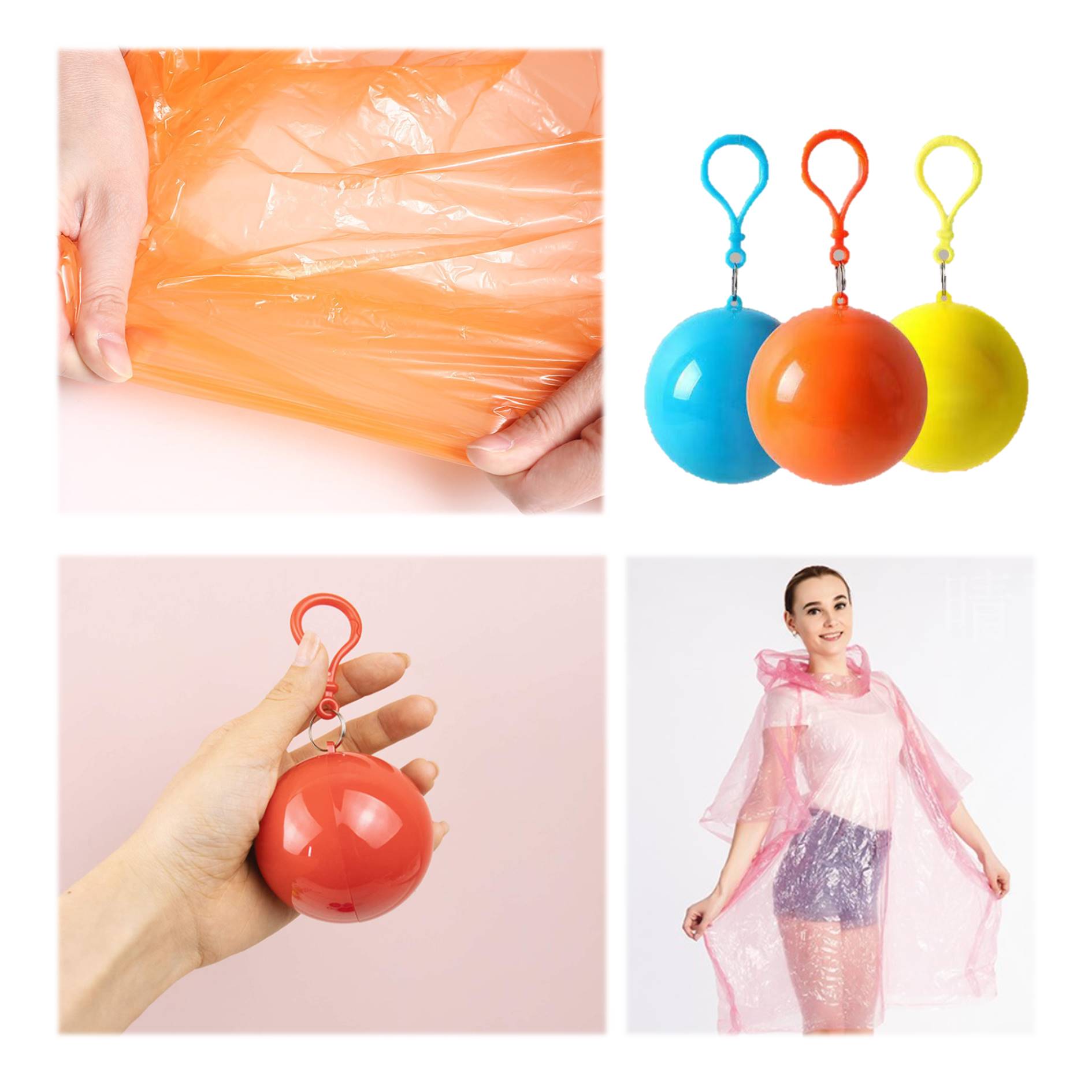Portable Disposable Raincoats Ball 5