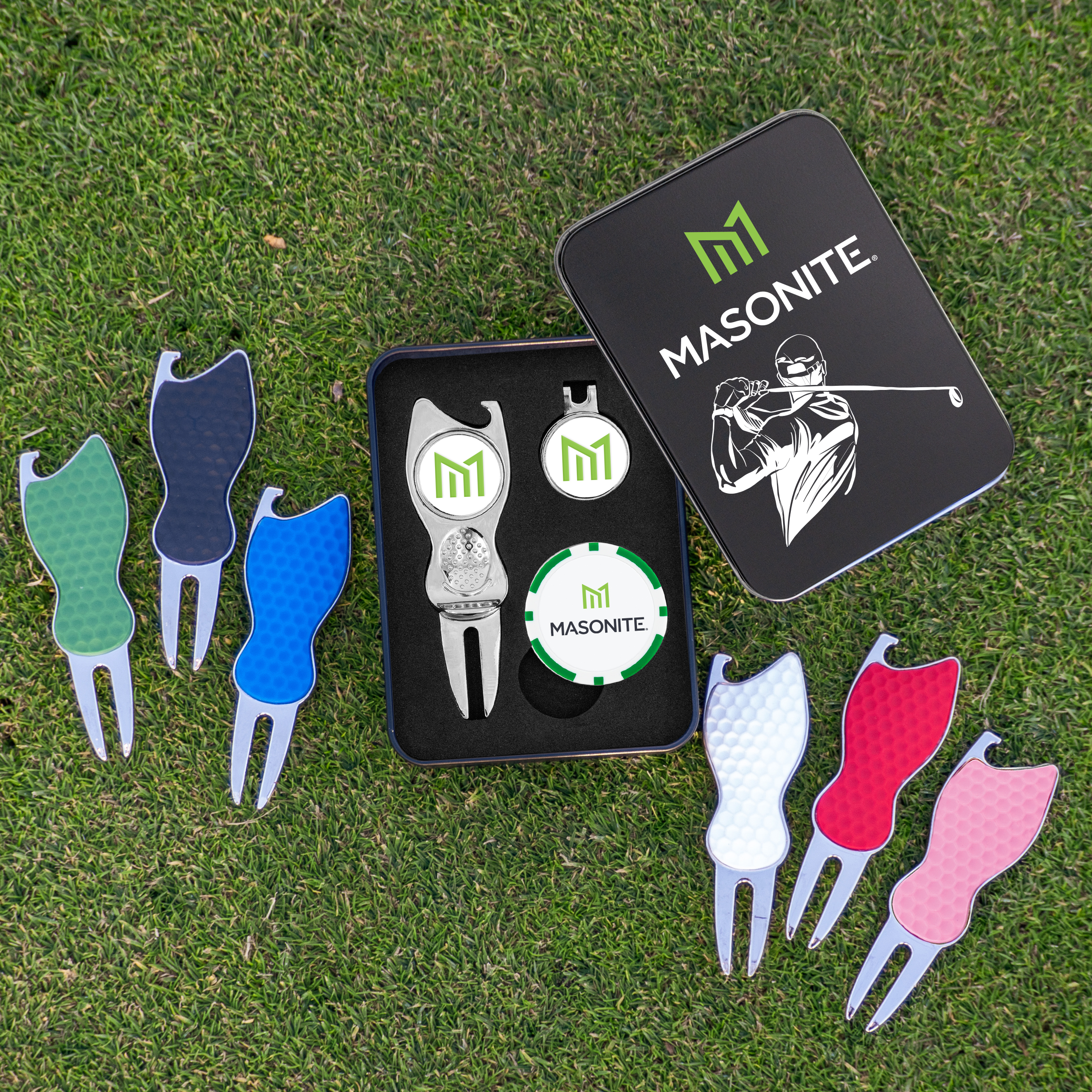 Contour Divot Tool Set w/ Poker Chip 6