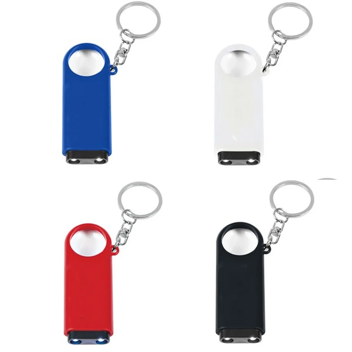 Magnifier LED Light Key Chain 6