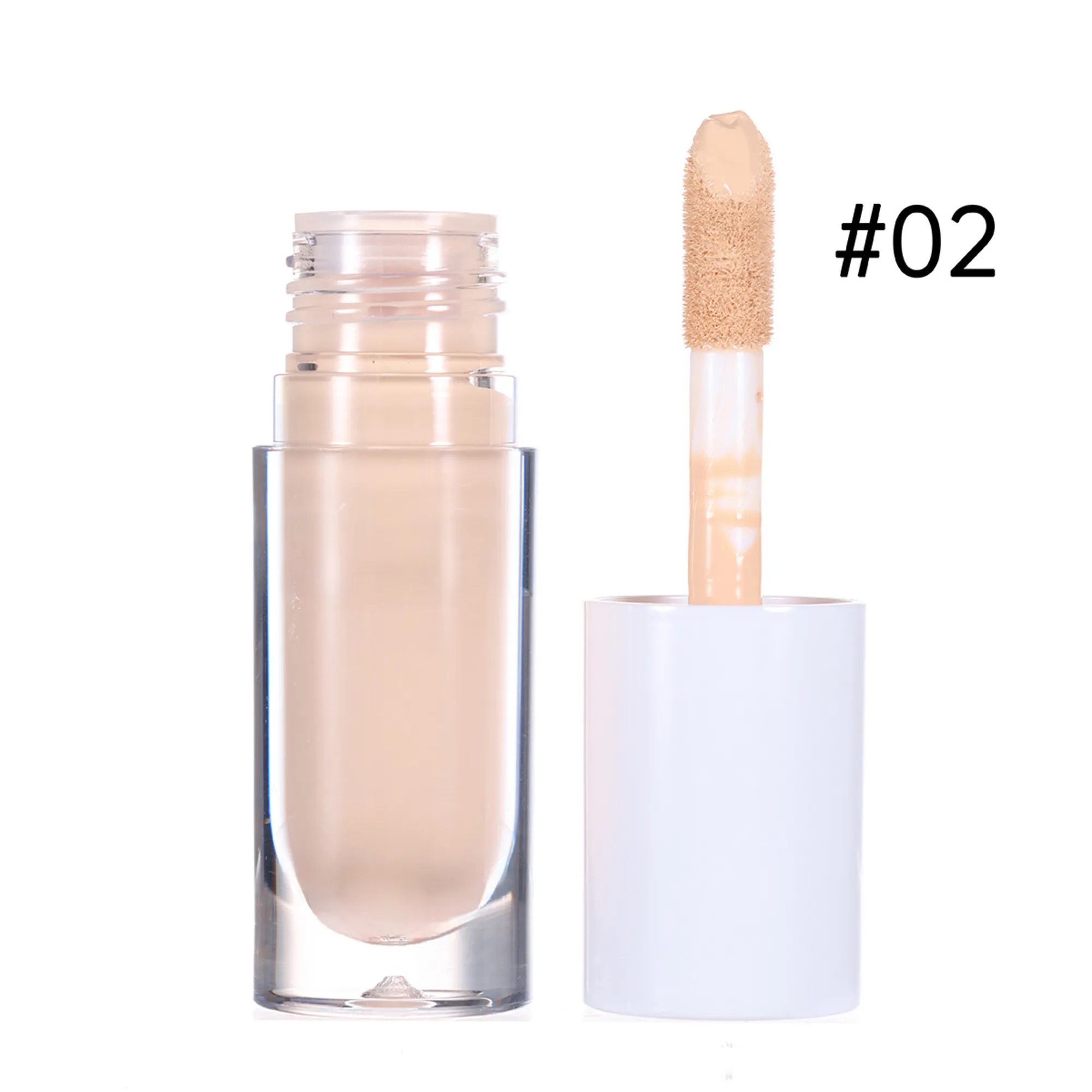 Liquid Concealer Glass Bottle Full Coverage Natural Finish 11