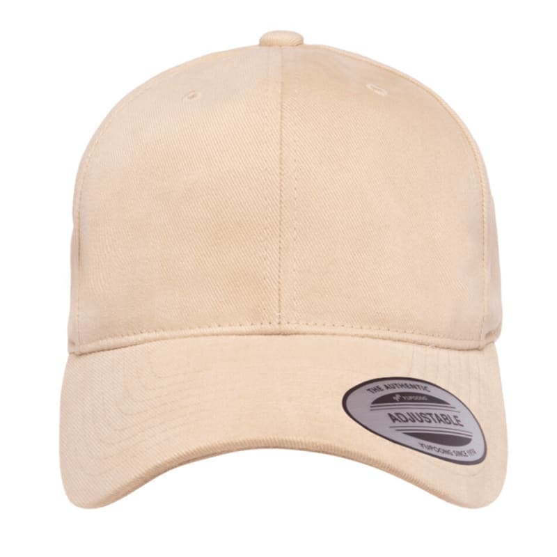 Yupoong Adult Brushed Cotton Twill Mid-Profile Cap 2