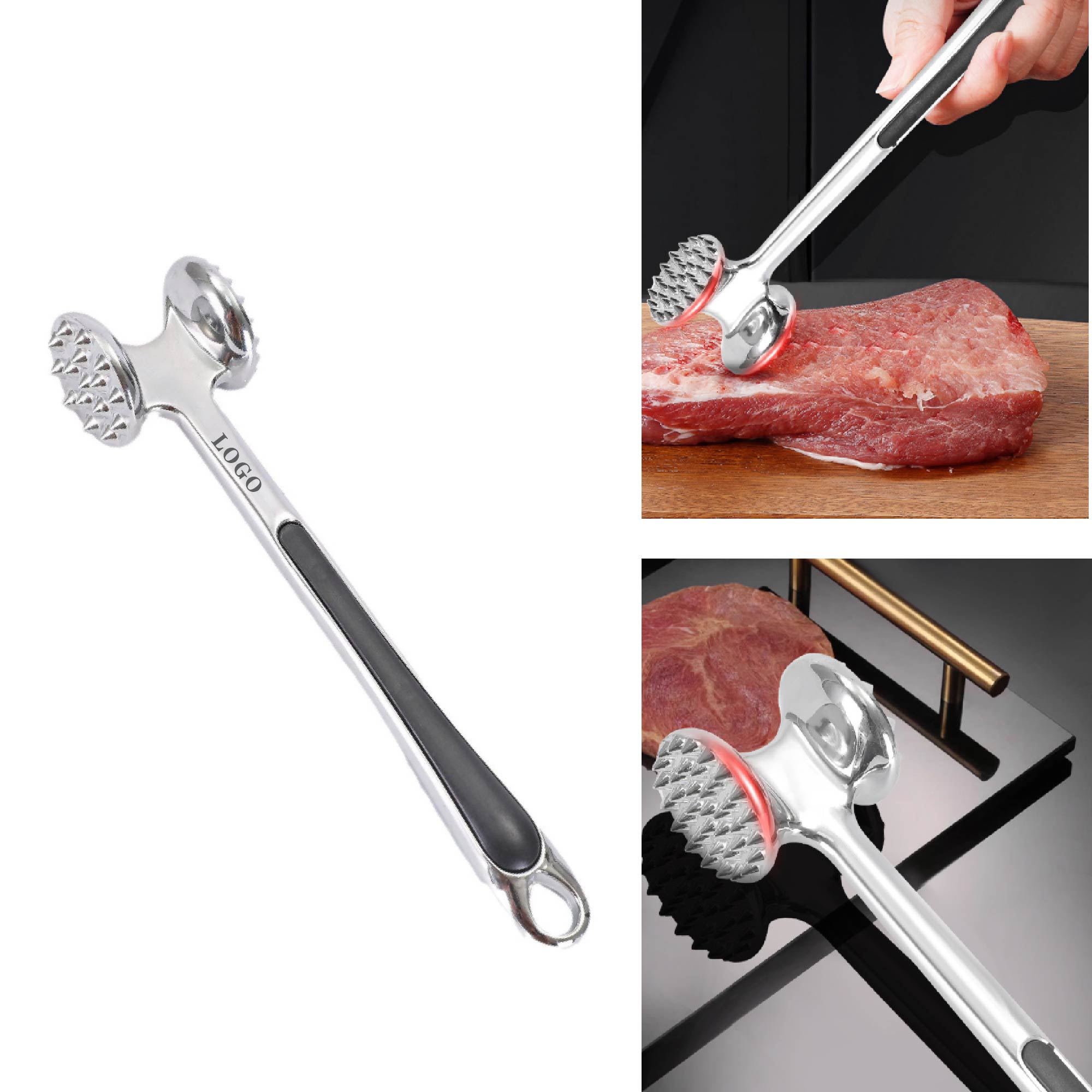 MOQ 10 pcs Zinc Alloy Meat Hammer 2