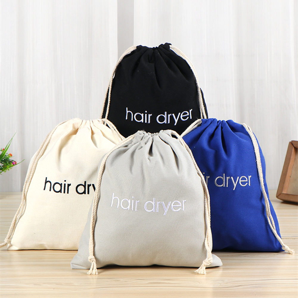 Hotel Hair Dryer Drawstring Bag MOQ 50pcs 2