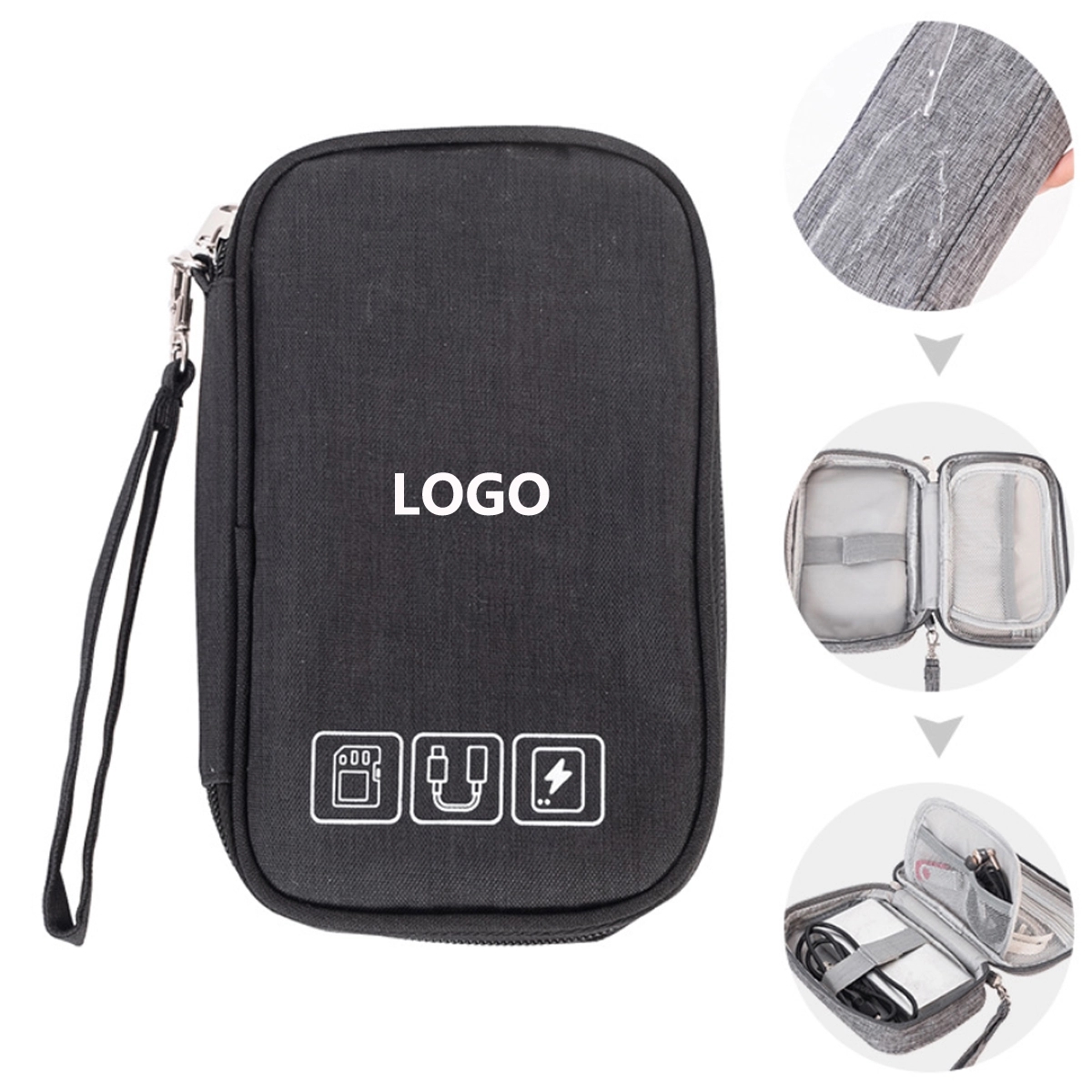 Small Electronics Accessories Bag 2