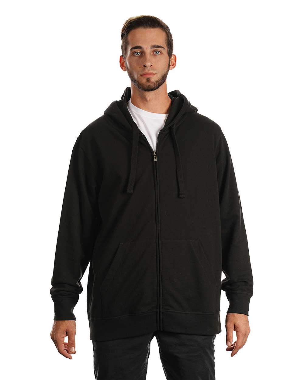 Camo Full-Zip Hooded Sweatshirt 8615