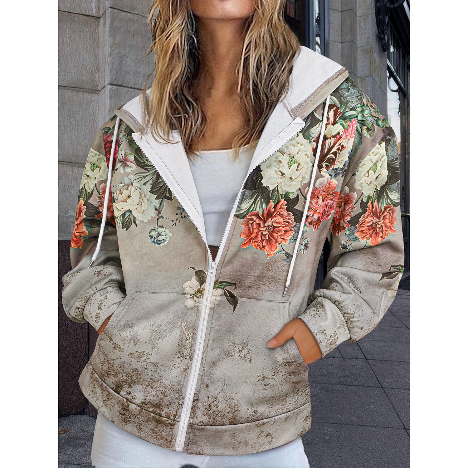 Winter Women's Zip-Up Casual Hoodie Jacket 10