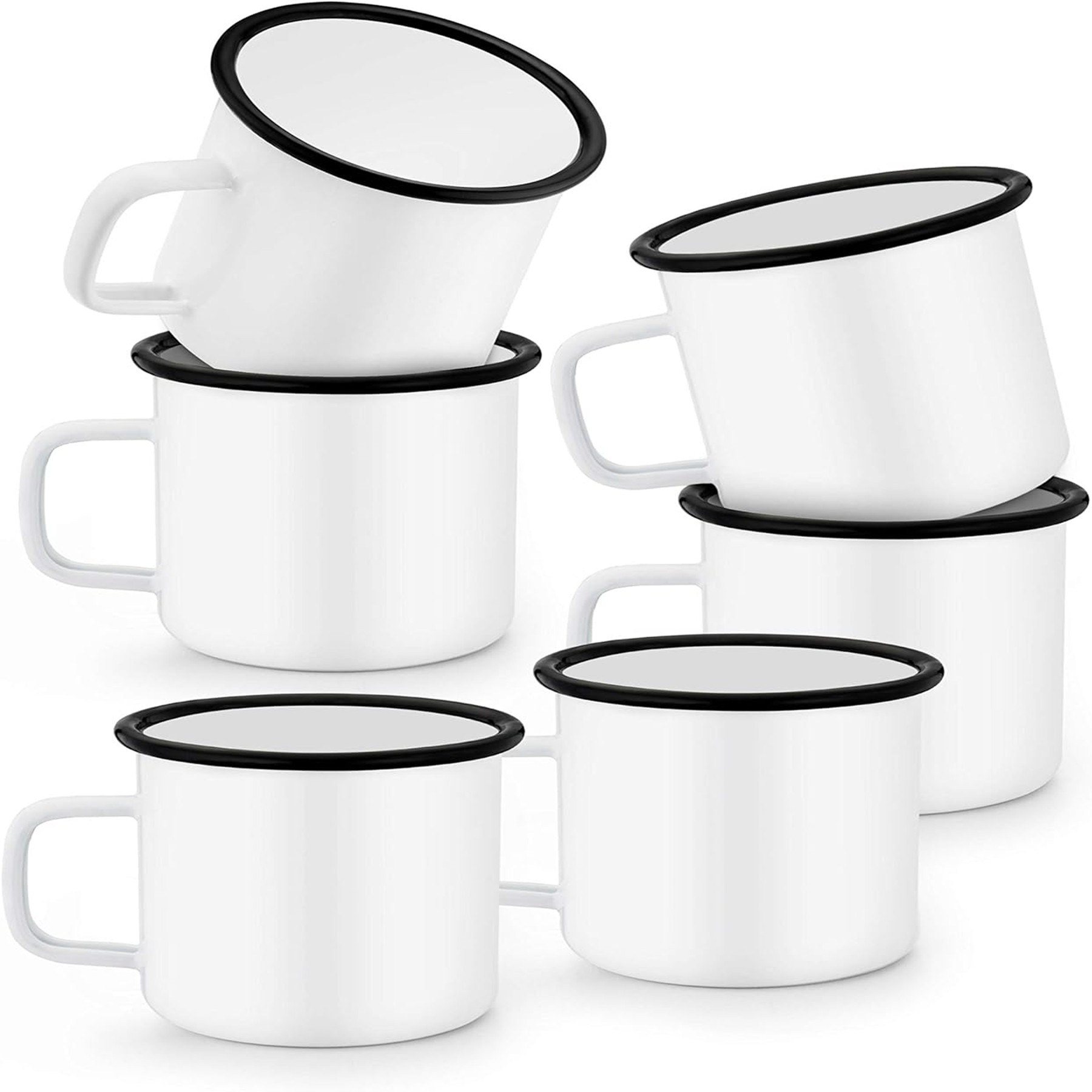 12 OZ Enamel Campfire Mugs 6