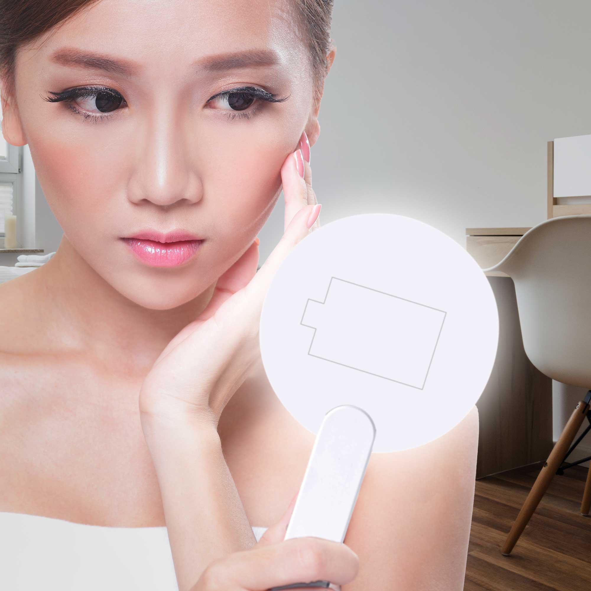 GlowView Light Up Travel Mirror 5