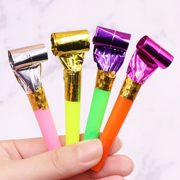 Plastic children party whistle kid toy 2