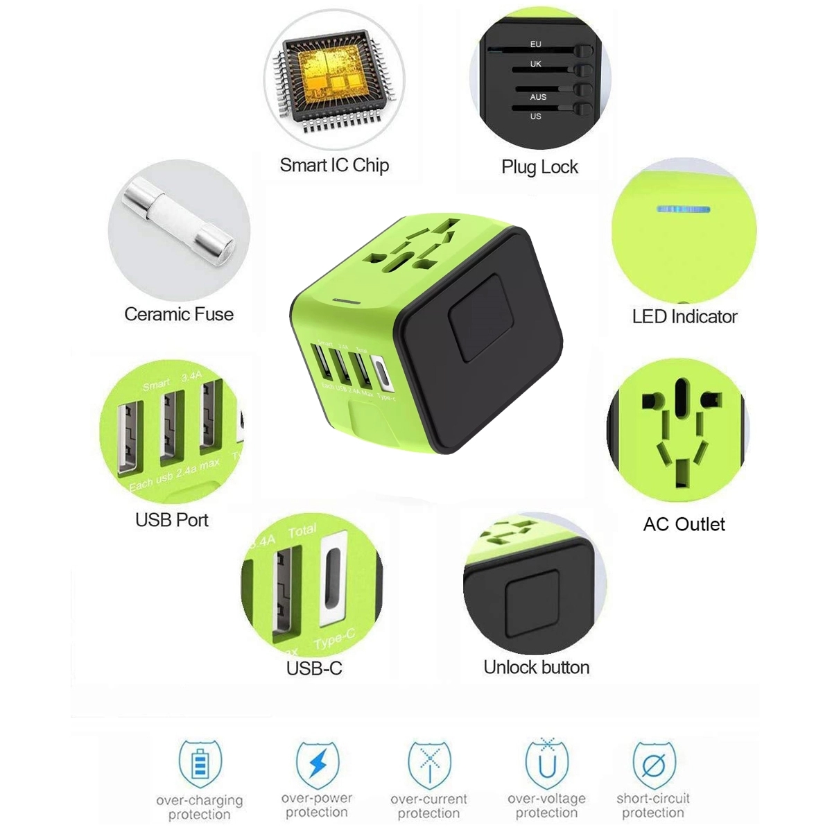 International Travel Plug Adapter 1
