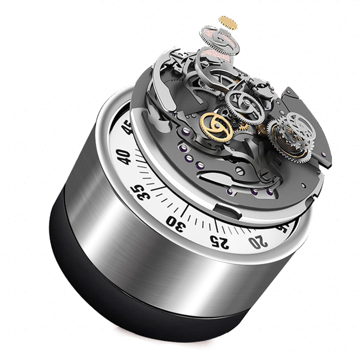 Magnetic Stainless Steel Kitchen Alarm Timer 4