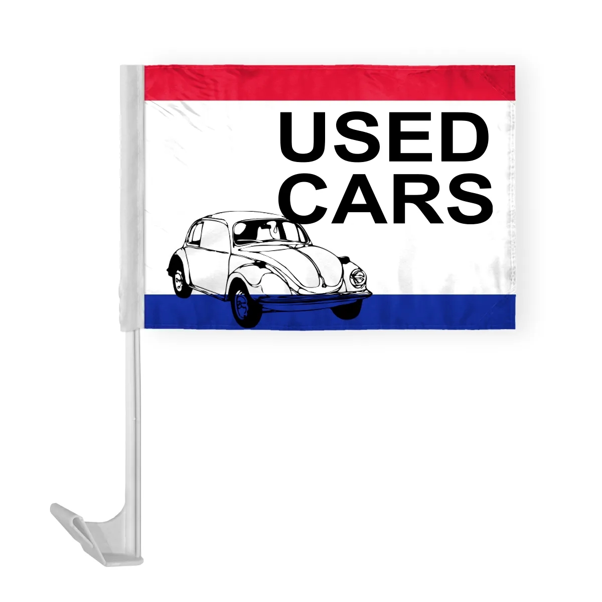 12" x 16" Advertising Car Flag - wPoly 12