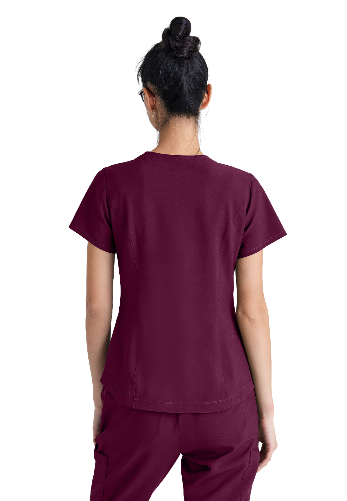 Grey's Anatomy Evolve Stretch - Women's Two-Pocket V-Neck Rhythm Scrub Top 29