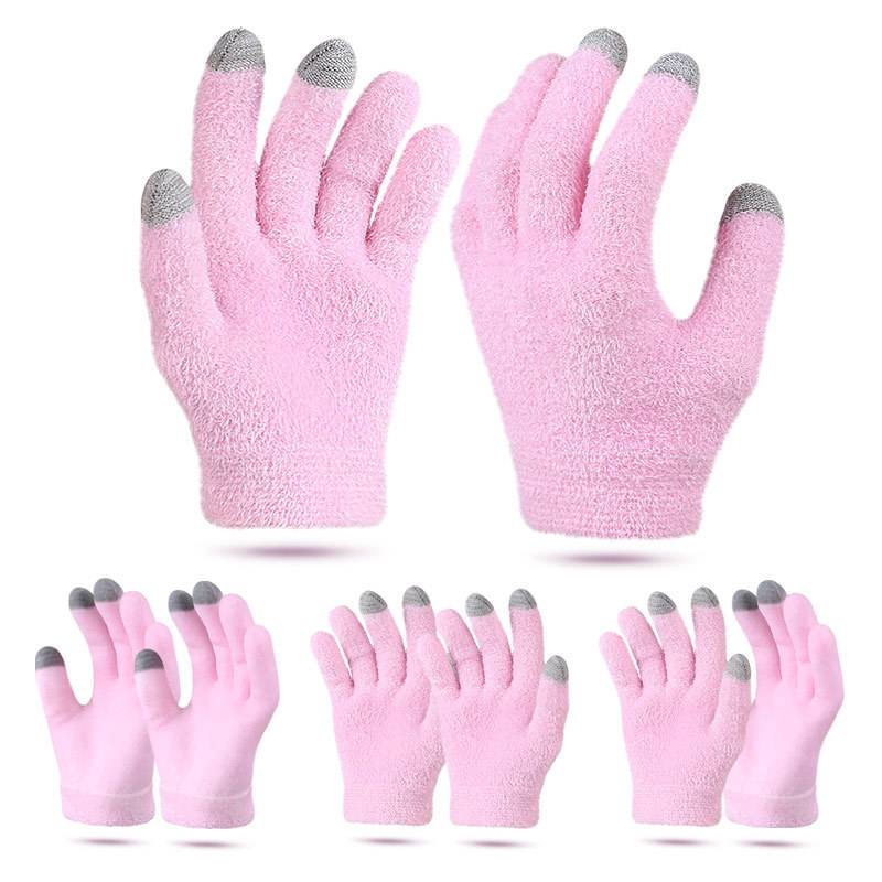 Winter Warm Fuzzy Texting Gloves 2