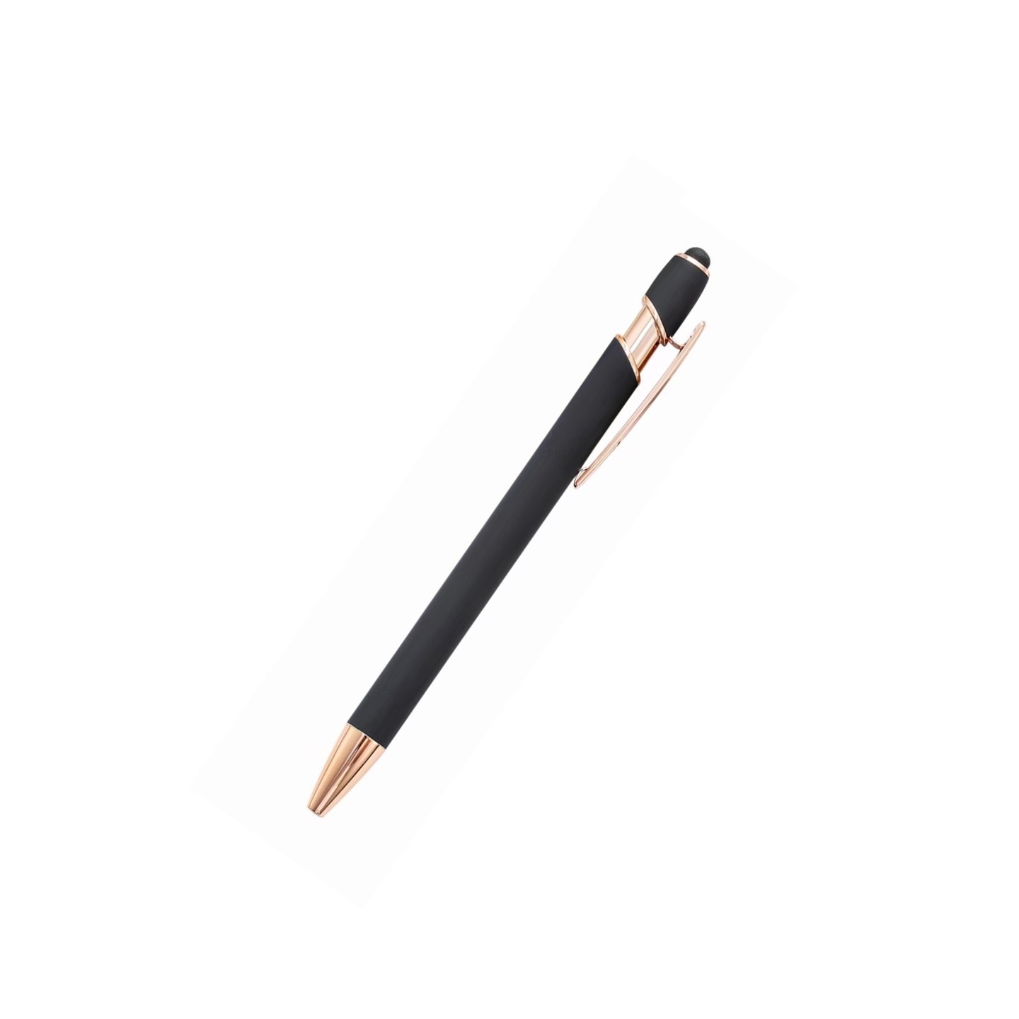 Aluminum Incline Stylus Pen with Rose Gold Accents 10