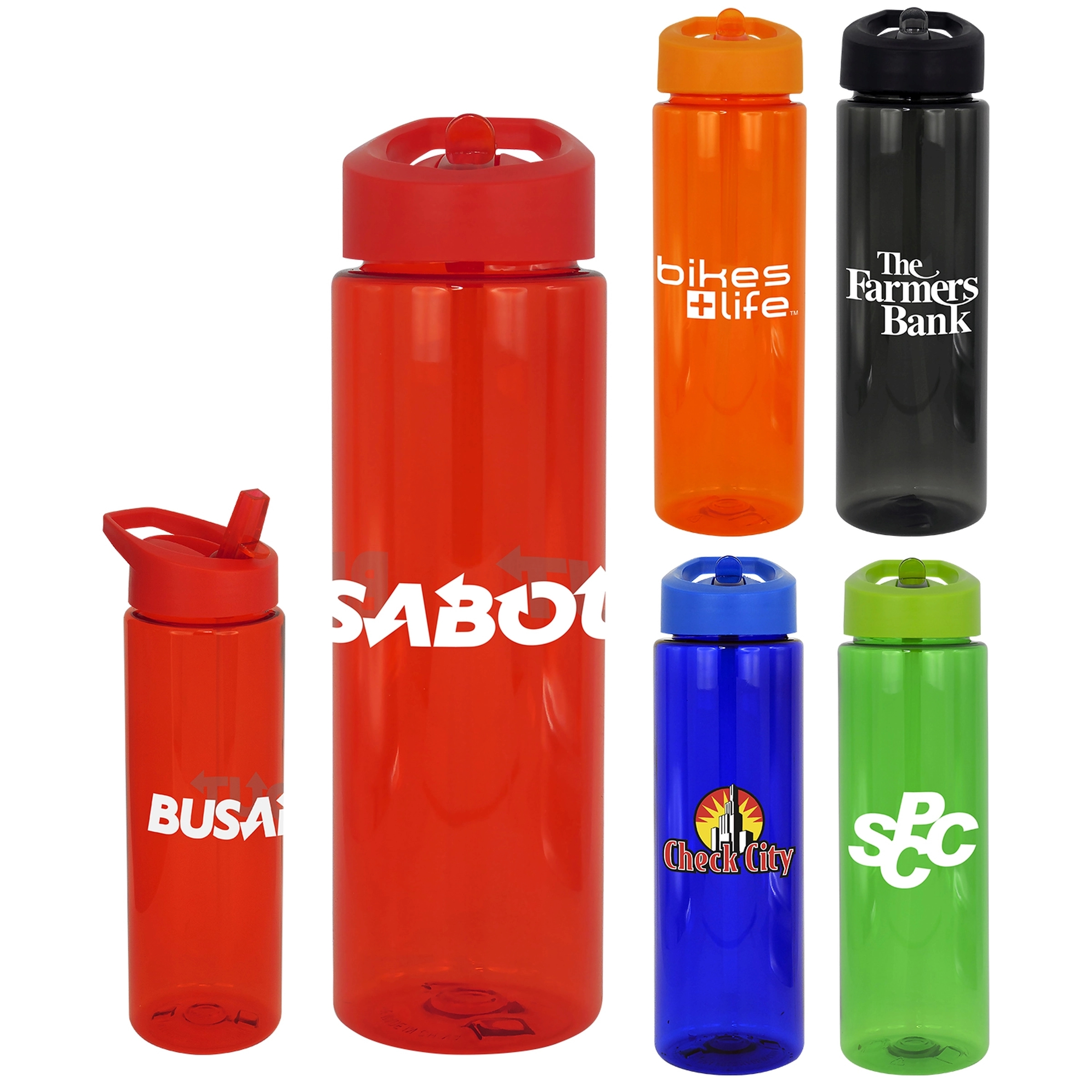 Pop Up 24 oz. Colorful Bottle