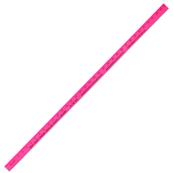 Fluorescent Finish Yardsticks 4