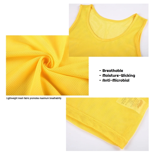 Adult & Kids' Polyester Mesh Training Pinnie 5
