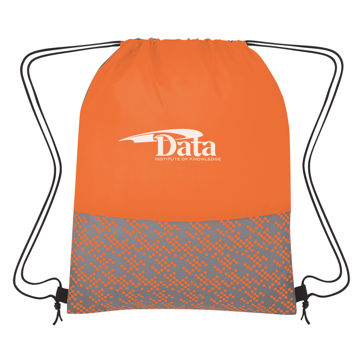 Bitmap Drawstring Backpack 15