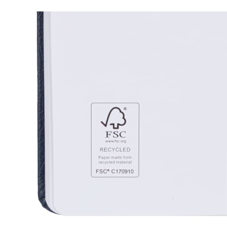 5” x 7” FSC® Recycled Pebble Hard Bound Journal 119