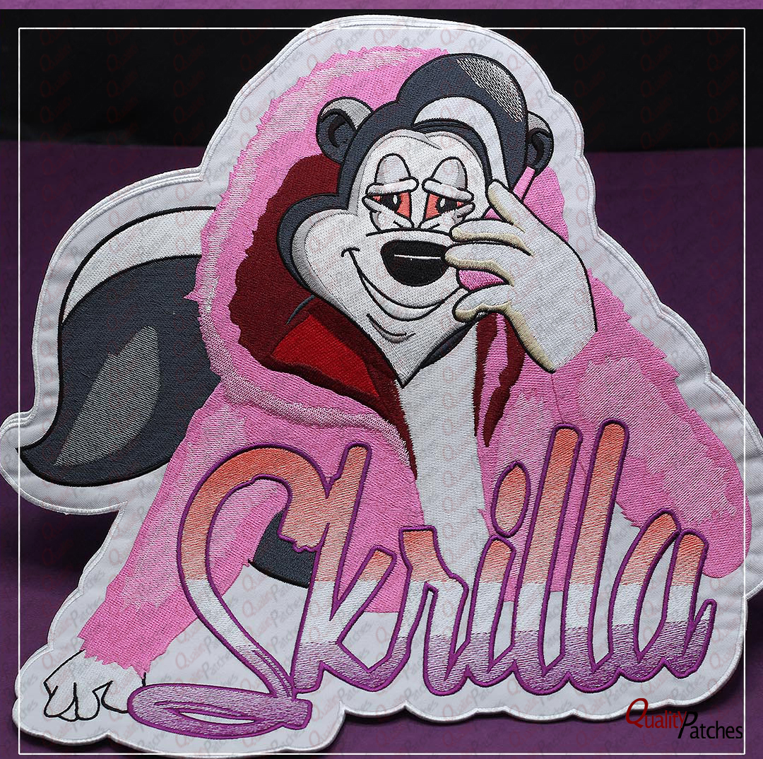 Custom Die Cut Embroidered Patches 79