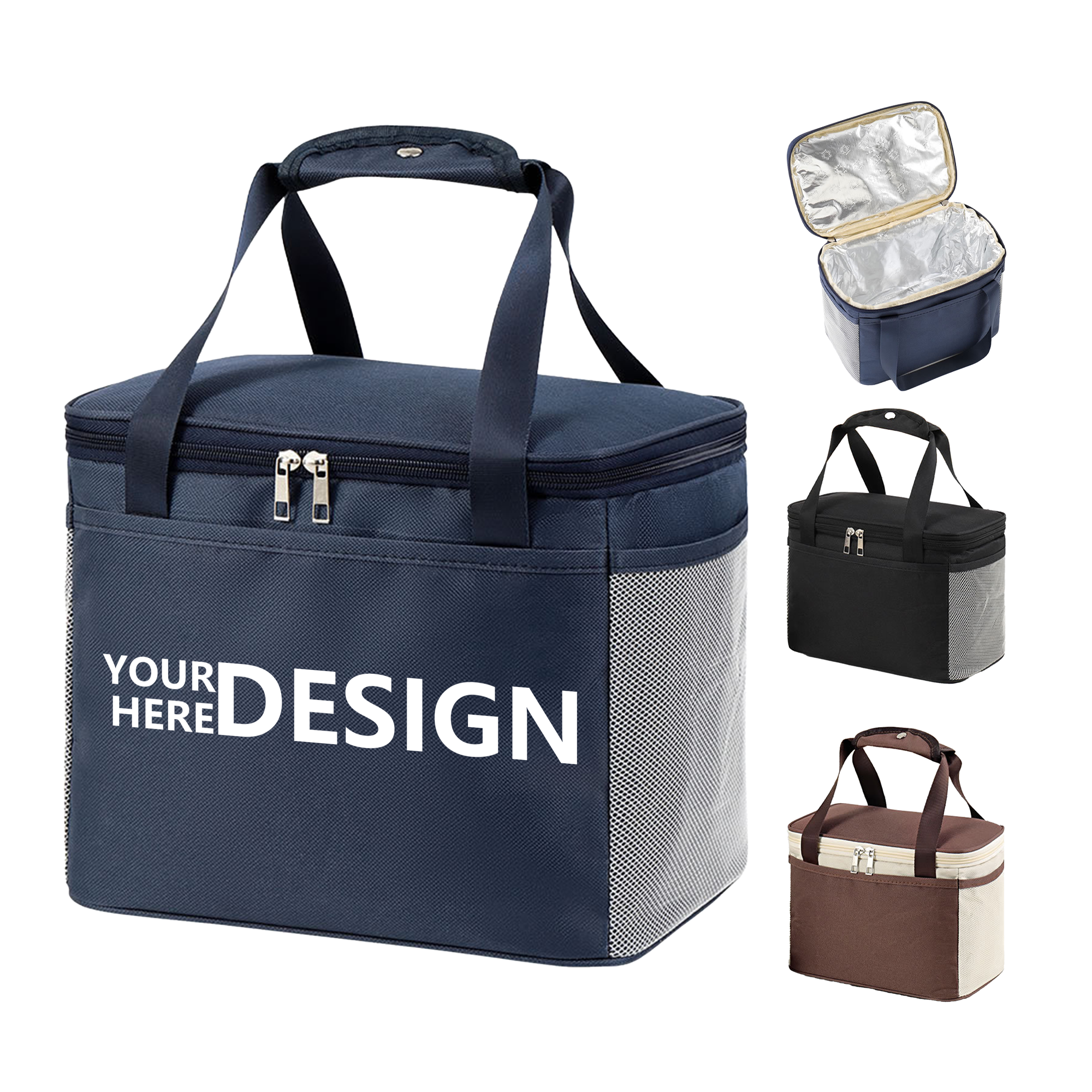 Thickened Waterproof Nylon Bag with Foil Insulation 2