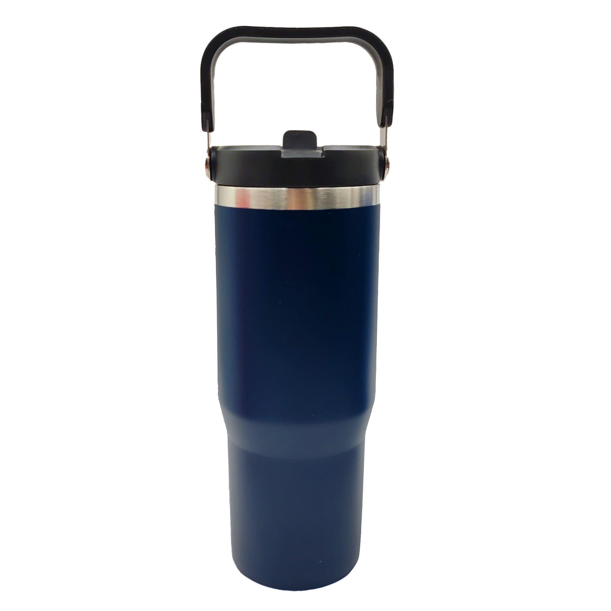 30 oz Stainless Steel Insulated Mug with Handle and Built-In Straw 11