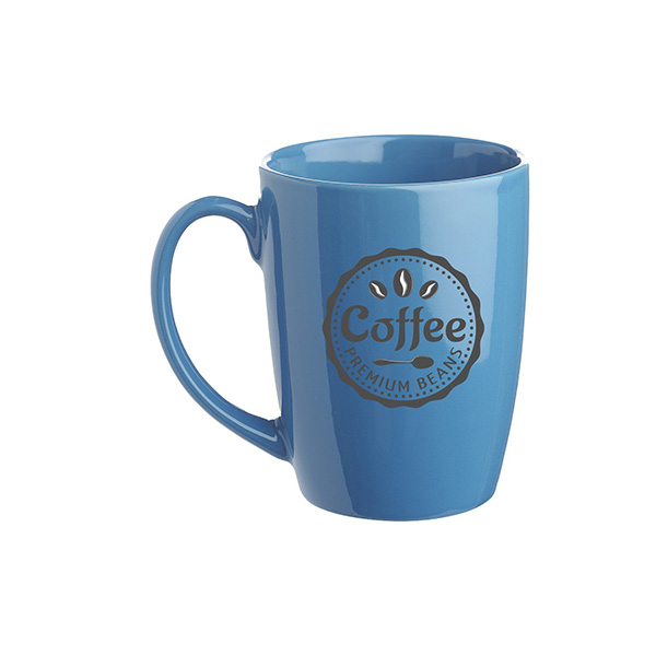 Ceramic Solid Color Curved Mug, 12 oz. 20