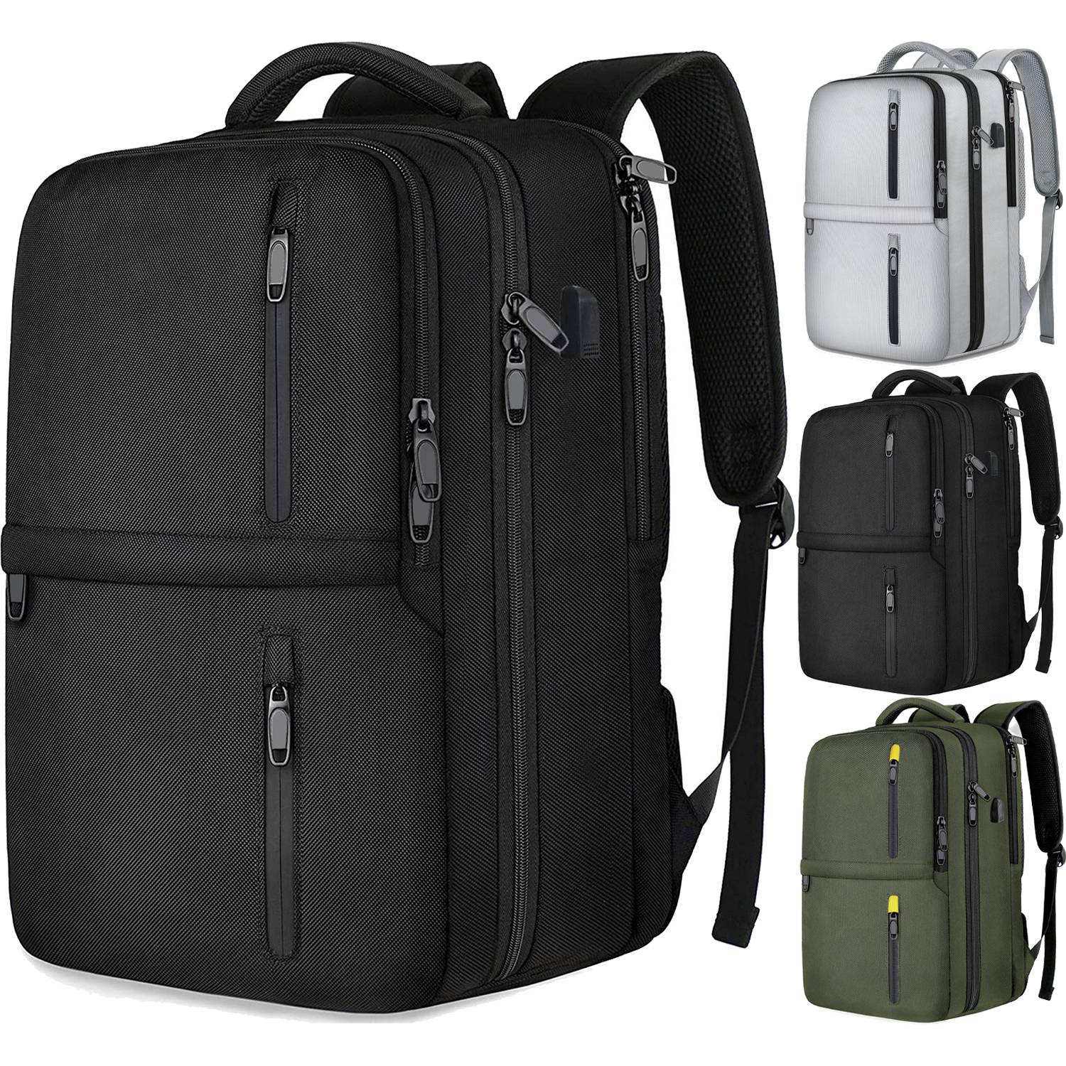 17 Inch Large Capacity Oxford Travel Laptop Backpack 7