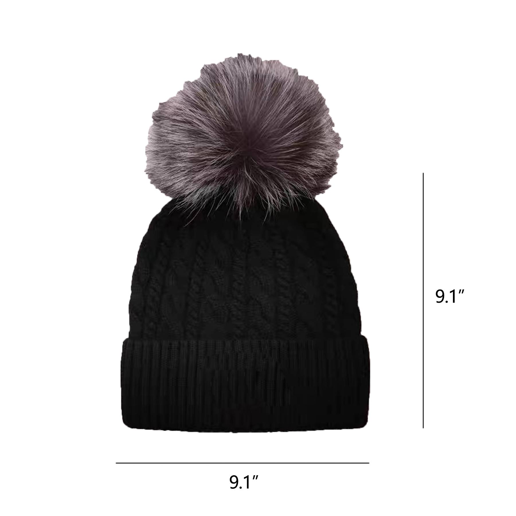 Cable knit beanies 3