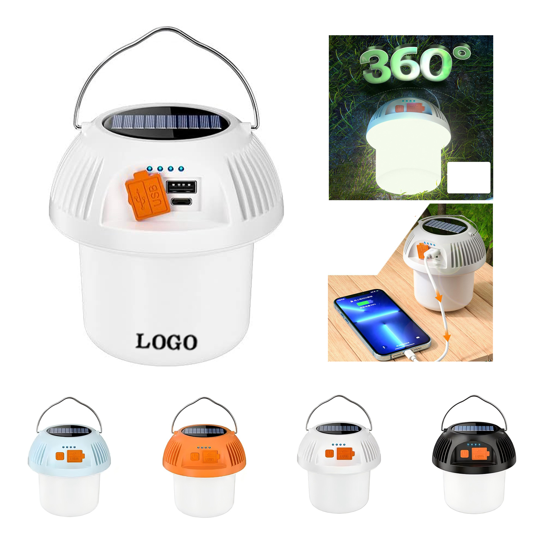 Camping Lantern Solar 4