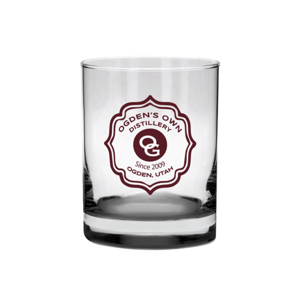 Cask Strength 13.5 oz Libbey Heavy Base Whiskey Rocks Glass 21