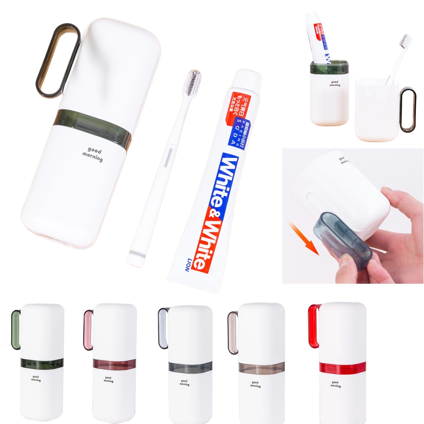 Portable Travel Toothbrush Cup 2