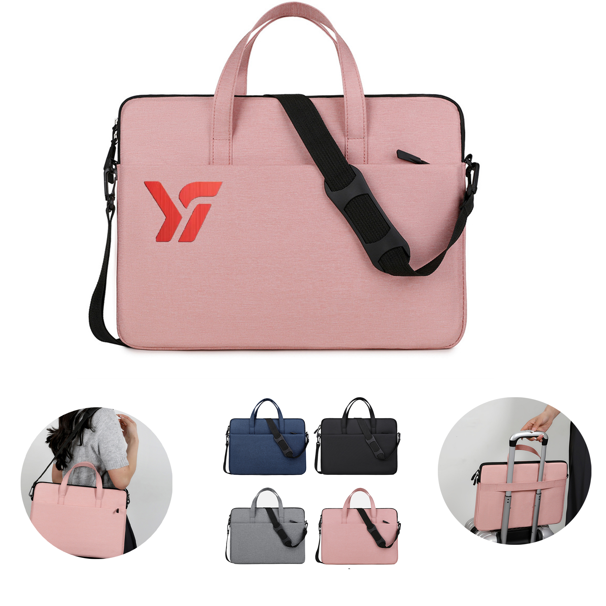 MOQ50 Oxford Fabric Laptop Carrying Case 2