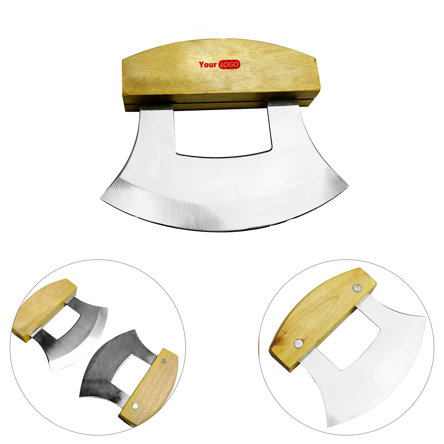 Stainless Steel Curved Blade Single-Sided Cutting Tool 4