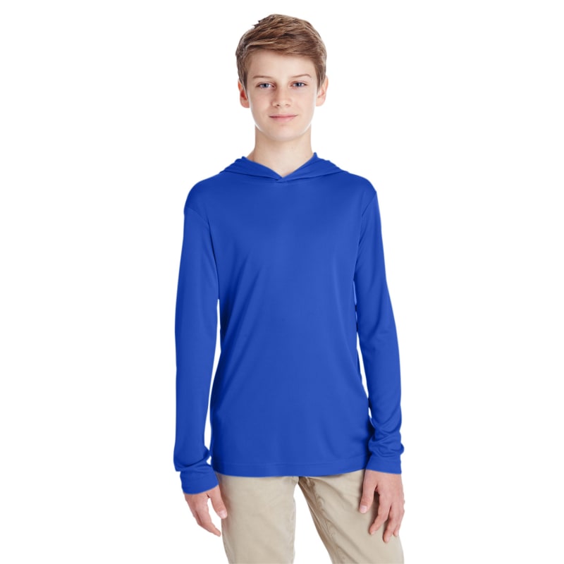 Team 365 Youth Zone Performance Hooded T-Shirt 14