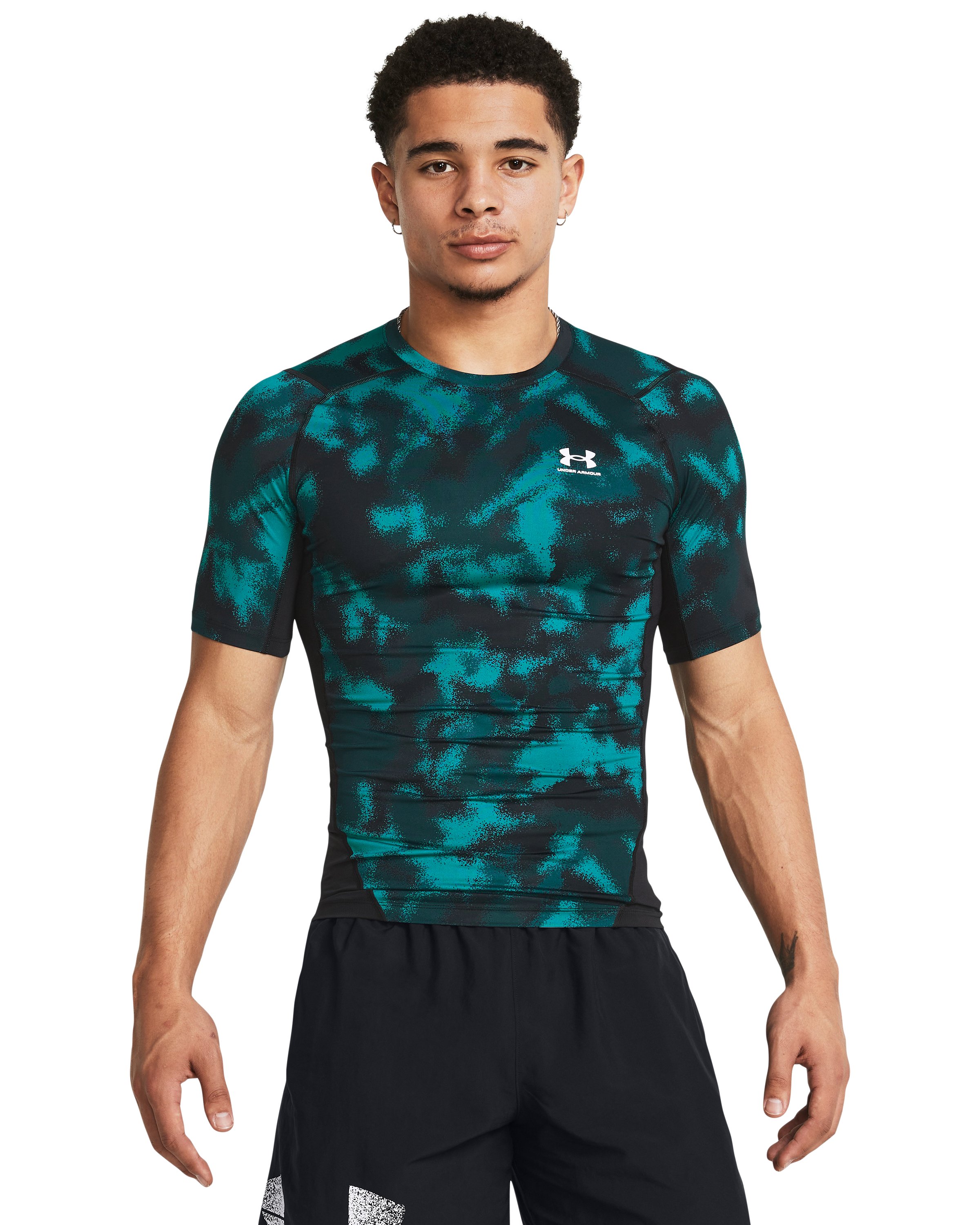 HeatGear Printed Men's Short Sleeve 2