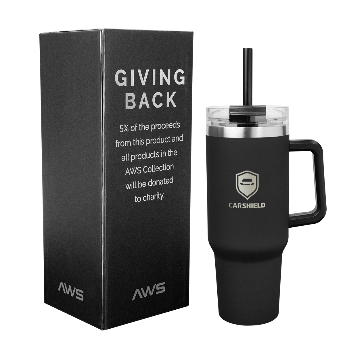 40 Oz. AWS Intrepid Stainless Steel Tumbler 6