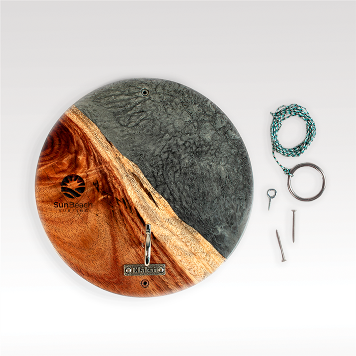Elakai Live Edge Hook and Ring 12