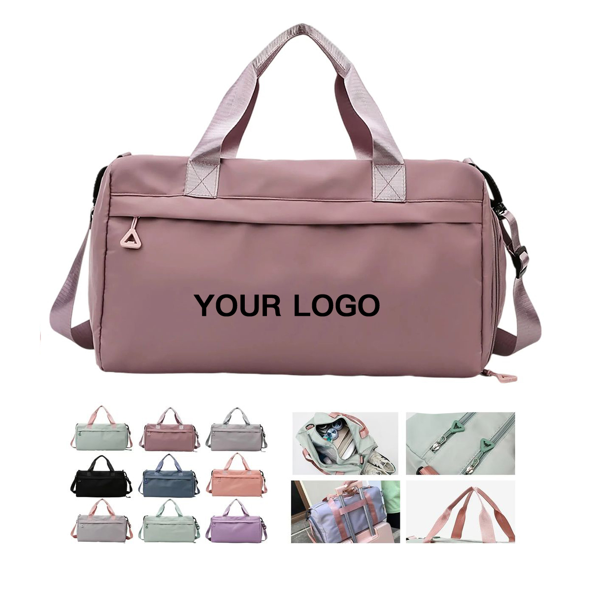 Oxford Sports Tote with Lightweight and Strong Build 5