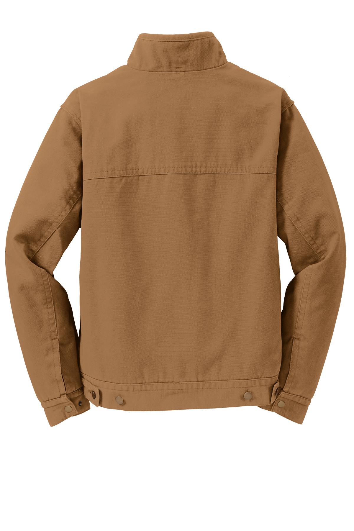 CornerStone Washed Duck Cloth Flannel-Lined Work Jacket. CSJ40 7