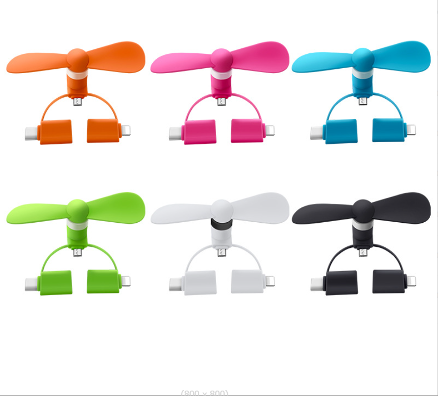 3 in 1 Mini Phone Fan 1